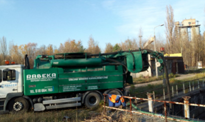 rabeka pojazd specjalistyczny do czyszczenia separatorów